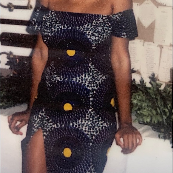 Custom Dresses & Skirts - African Print Wax Cloth Maxi Dress